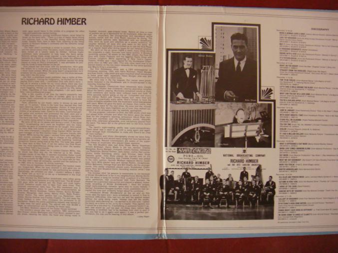 Disque vinyl double 33 tours de Richard HIMBER AND HIS RITZ-CARLTON Hôtel Orchestra