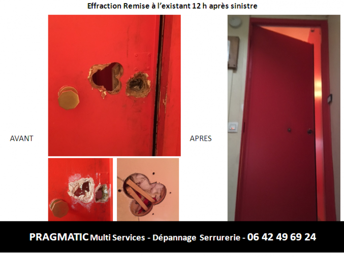 Dépannage Serrurerie 24/24 - 7/7 Paris