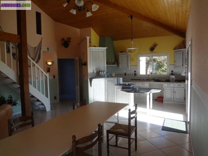 Maison F5  a temple sur lot