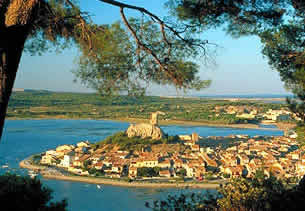 Studio gruissan 4pers , parking privé, piscine