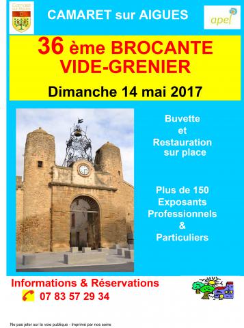 36ème BROCANTE VIDE-GRENIERS