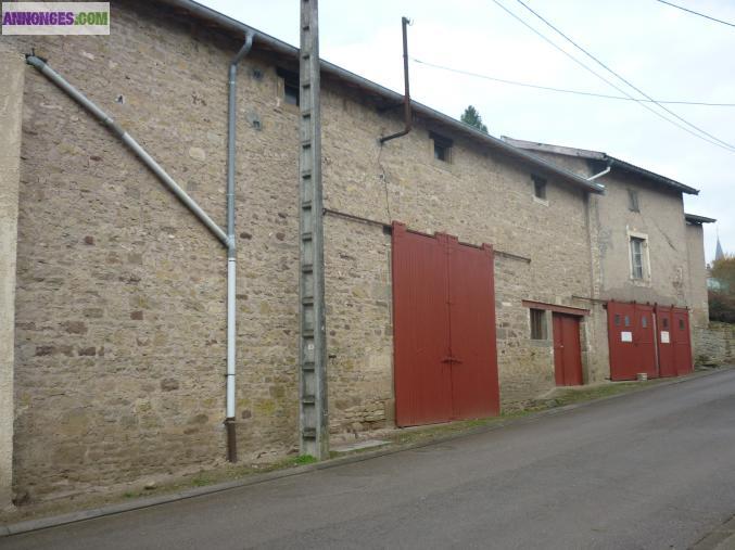 Maison a rénover +hangar
