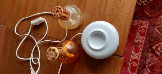 Diffuseur de huiles essentielles plus deux lampes berge avec mèche 