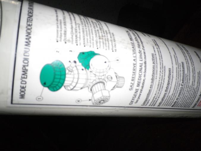 BOUTEILLE D'OXYGENE