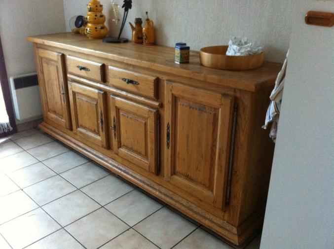 Buffet en chêne massif