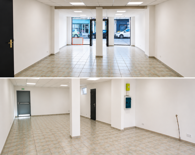 Local commercial/professionnel de 85m2 à Lisieux