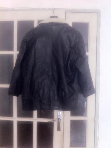 C&A Leather jacket oversize
