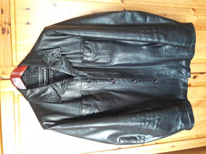 Veste cuir XXL Forest