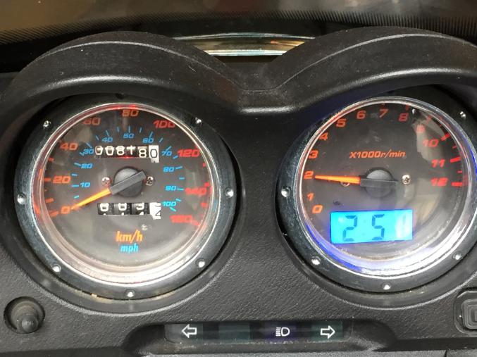 Scooter 125  TBE  818km