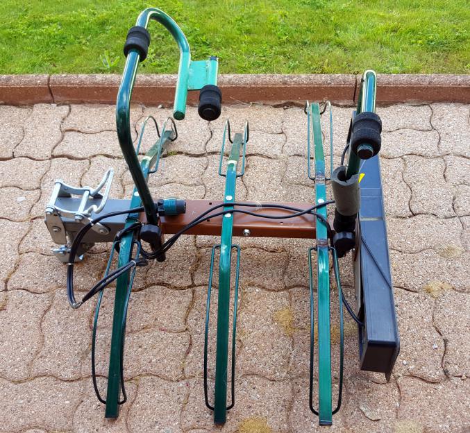 Porte vélos sur boule d'attelage