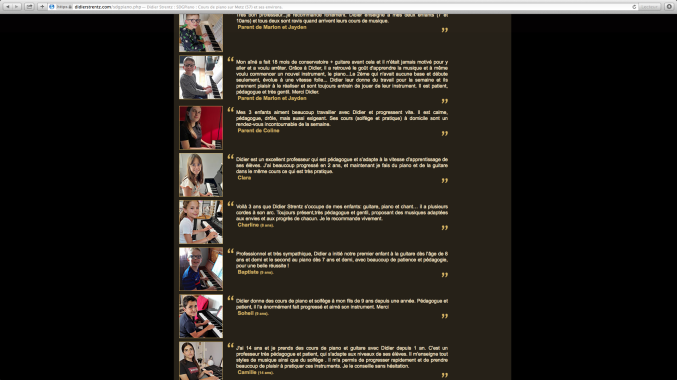 Cours de Guitare , Piano , Basse ,Batterie