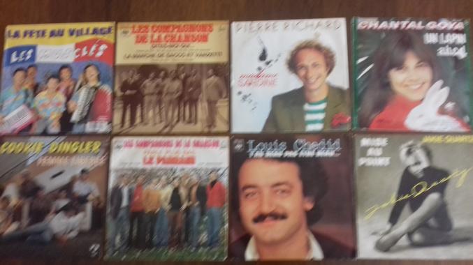 Disques vinyle 45T