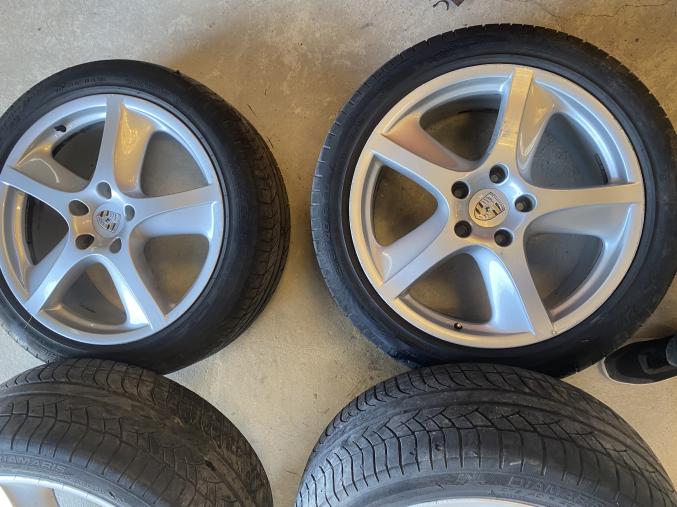 Porsche cayenne 955, 4 JANTES alu