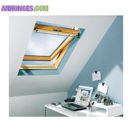 Fenêtre de toit VELUX t GGL S06 3057, dim.114 x 118 cm NEUVE