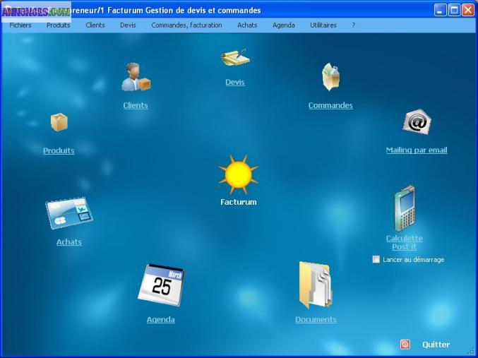 Logiciel gratuit de facturation Facturum
