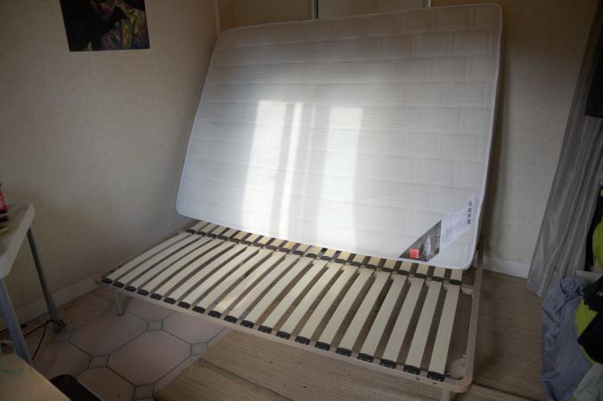 Matelas EPEDA 2 pers ( > 3ans garantie) + sommier