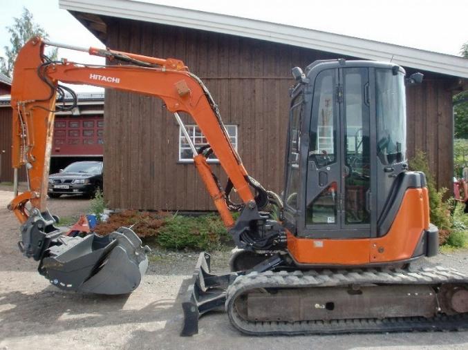 Mini Pelle HITACHI ZX 50U - 5 tonnes, 2007
