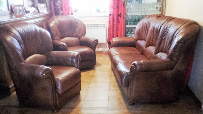 Canape plus deux fauteuil