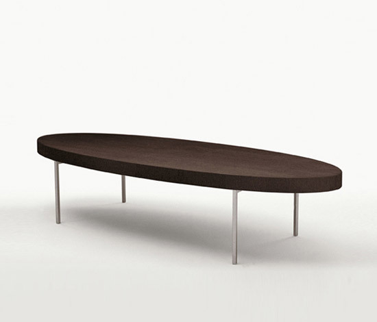 Table basse ovale 1m60 haut de gamme