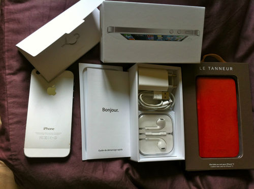 Original iPhone 5 blanc argenté 64 GO