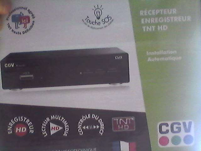 Recepteur tnt hd