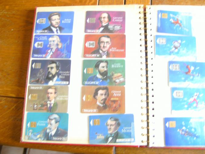 Collection télécarte cabine