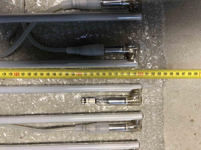 2 Lots de tubes néon vert pour commerce