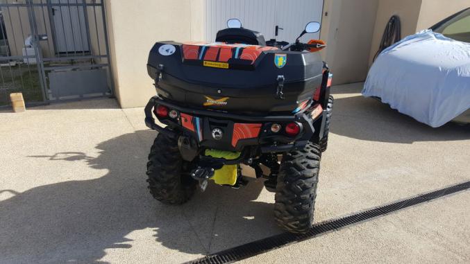 Quad CAN AM Outlander 650 MAX EFI DPS T3 ABS
