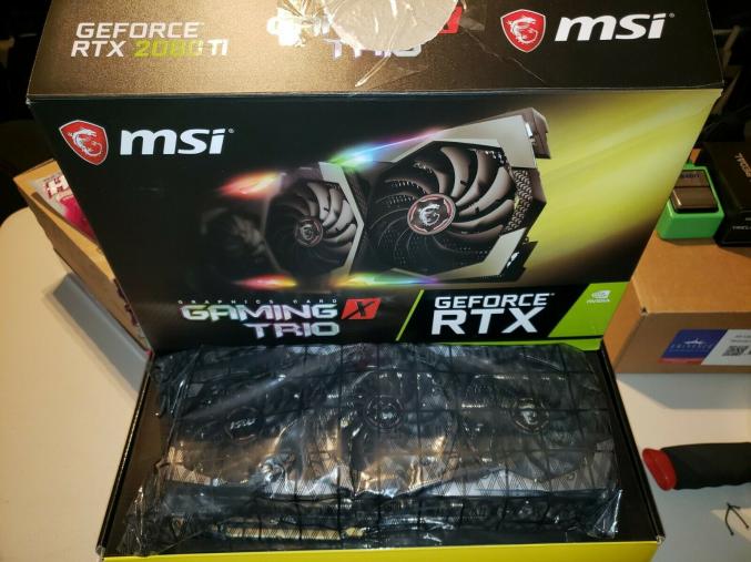 MSI GeForce RTX 2080 Ti GAMING X TRIO