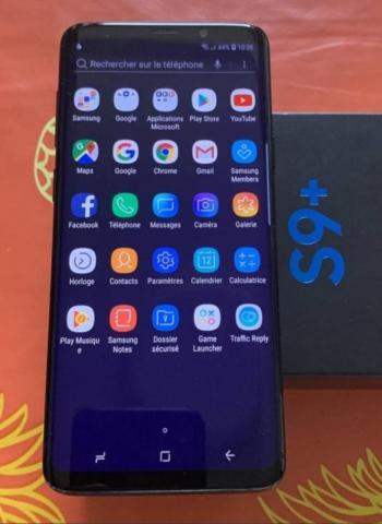 Samsung galaxy s9+ black