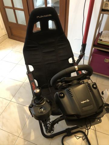Logitech G920 + Fauteuil Playseat Challenge