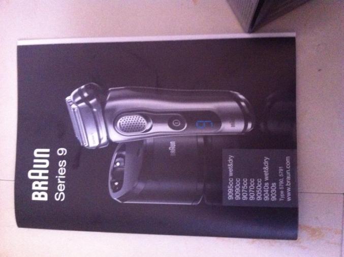 Rasoir braun series 9 9050cc neuf