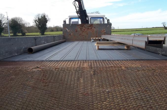 RENAULT G230 PLATEAU / GRUE 11 METRES