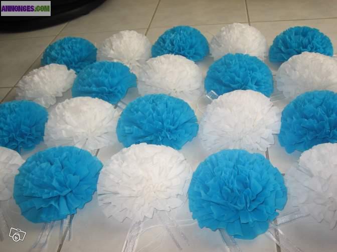 Mariage fleurs de bancs d'église ou déco à la demande