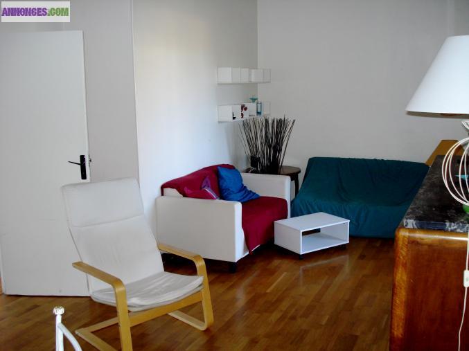 T3 meublé 65m2 avec terrasse