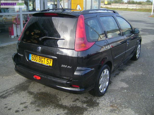 Peugeot 206 SW EXTERIEUR