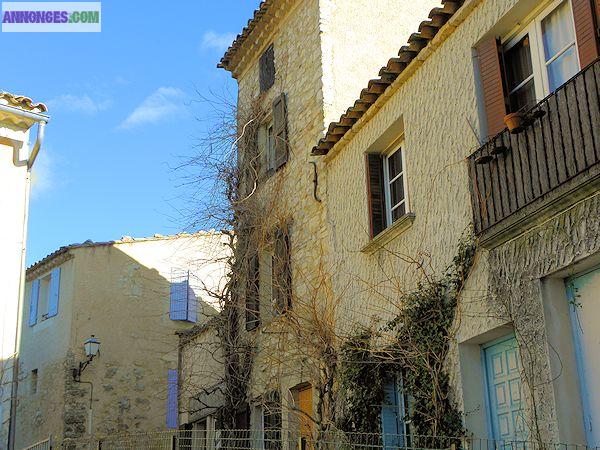 Vente maison de village de charme en Luberon Provence