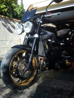 Saut de vent street triple 675 R