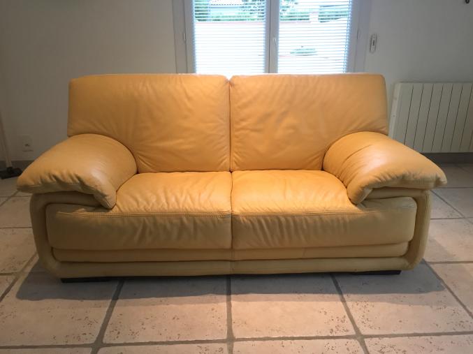 Canapé 2 places non convertible