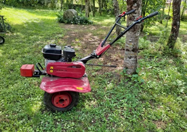 Motoculteur thermique Electropower MEP 900 7 chevaux equipe brabant