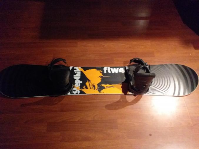 Snowboard + fix burton custom