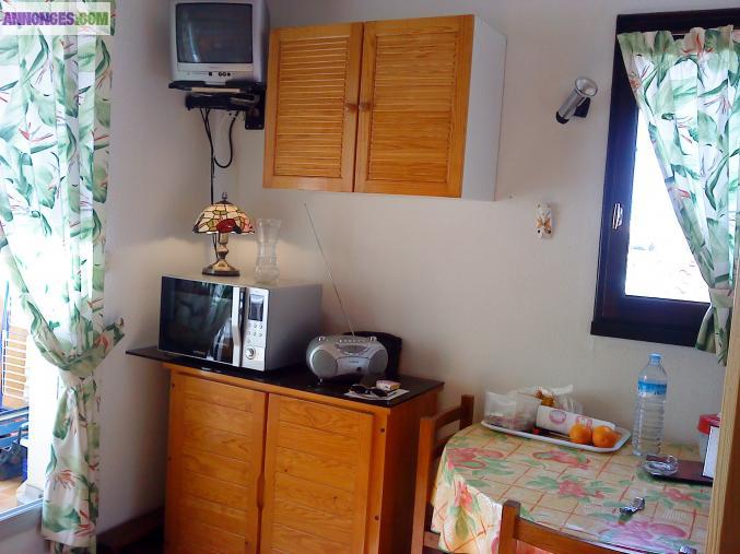 Studio cabine mezzanine terrasse 4 places