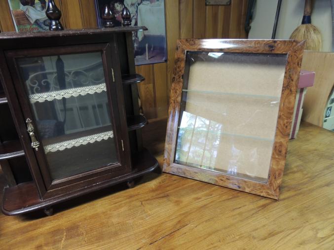 Vitrines pour fèves de collection