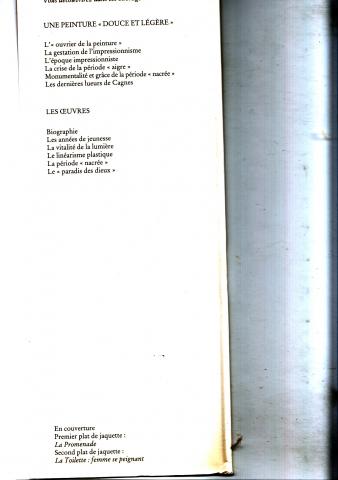 612 PIERRE-AUGUSTE RENOIR. Sa vie, son œuvre Francesca Castellani