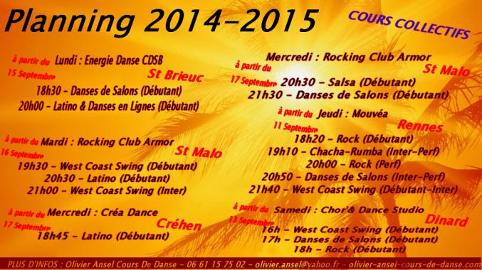 Olivier Ansel Cours De Danse : Chez vous pour vous !