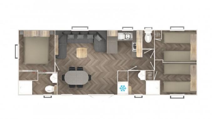 Particulier loue Mobile-home residentiel