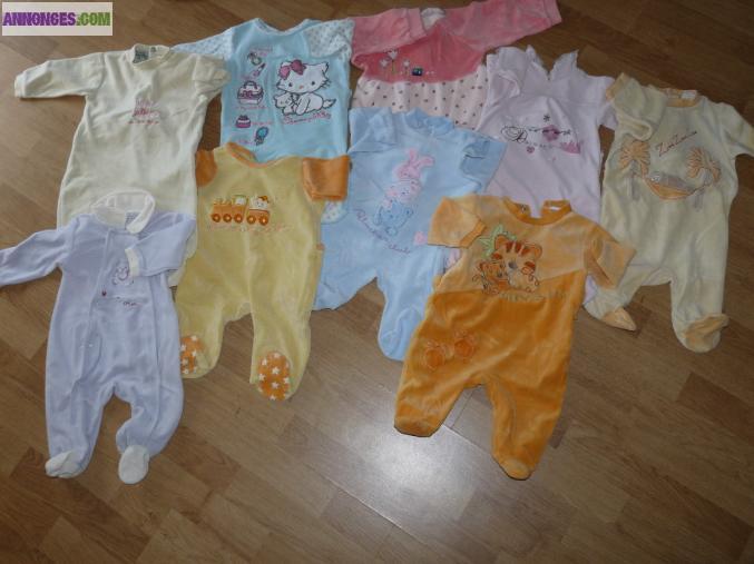 Vêtement de nuit jusqu'à 6 mois