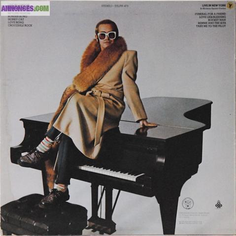 DISQUE VINYLE 33T ELTON JOHN
