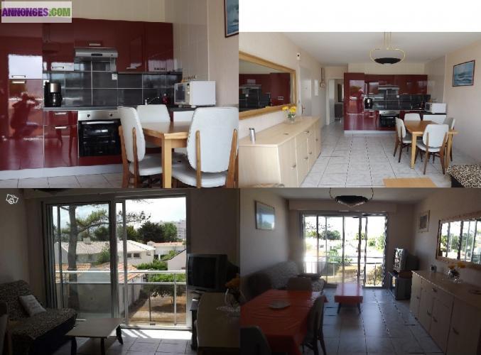 Location saisonnière t2 300m plage