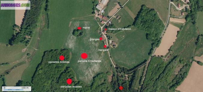 Maison à rénover avec ses dépendances